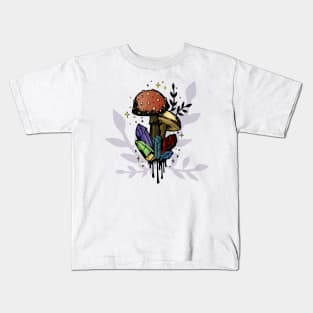 Mushrooms Kids T-Shirt